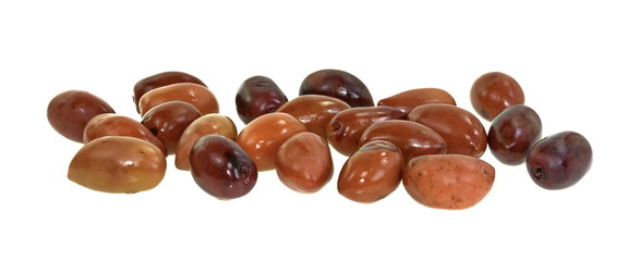 olive isolated on white