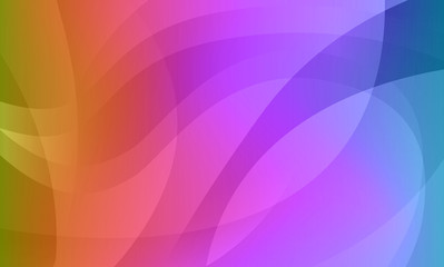 Abstract rainbow gradient wavy background with dotted halftone. Contrast vibrant colors shapes texture for software, ui design, web, apps wallpaper, banner