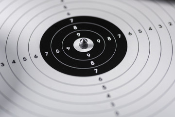 shots, shields and cartridges - shooting position on the sport shooting range