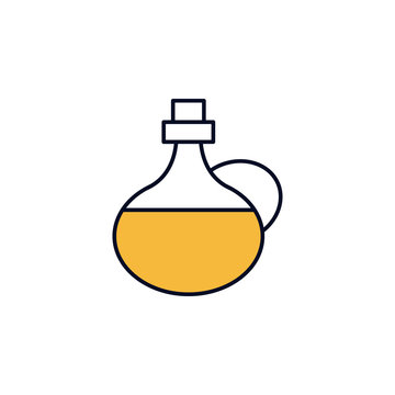 recommend clip art: oil in a vessel outline icon. Element of colored spa icon for mobile concept and web apps. Thin line oil in a vessel outline icon can be used for web and mobile