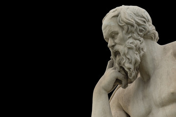 classic statue of Socrates