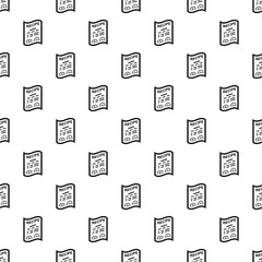 Medical recipe icon. Simple illustration of medical recipe vector icon for web