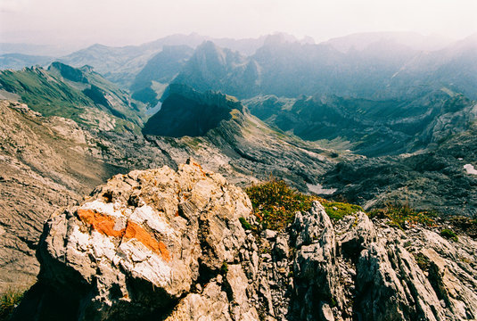 Mountains of Switzerland - Appenzell's Alpstein Shot on Porta 400