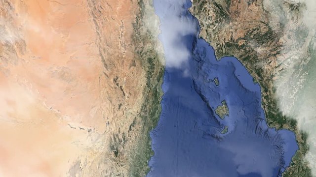 Земля zoom - Алжир Алжир