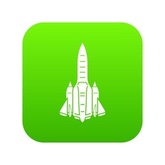 Jet icon. Simple illustration of jet vector icon for web