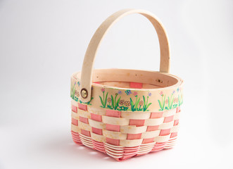 Fototapeta na wymiar Decorated basket