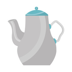 coffee teapot isolated icon vector illustration design
