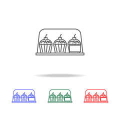 cake in a glass on sale icon. Elements of grocery store  in multi colored icons. Premium quality graphic design icon. Simple icon for websites, web design, mobile app