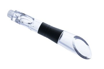 Cutout of Spout of a Wine Chiller Stick