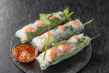生春巻き　ベトナム料理　Vietnamese variety
