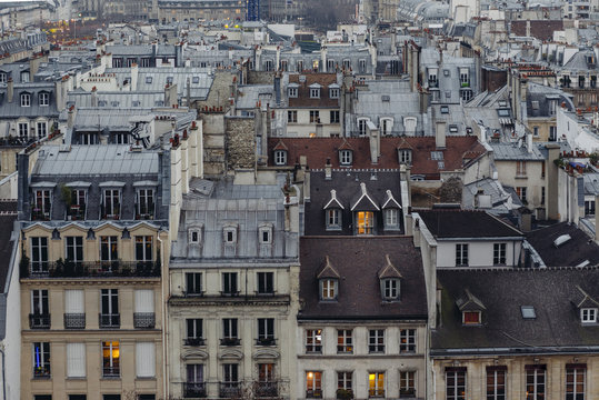 Parisian cityscape
