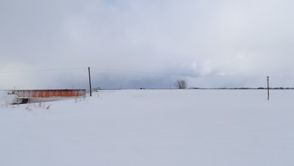 冬の鉄道