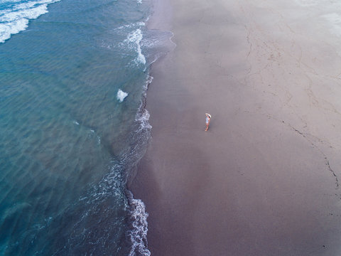 Aerial view of Costa do Morte, Galicia, Spain