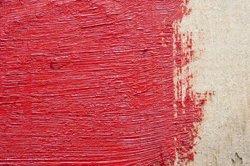 oil paint over wooden background