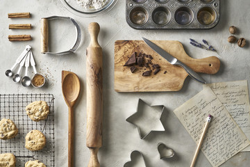 Cooking and baking montage