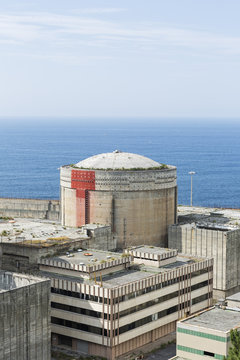 Uncompleted nuclear power plant