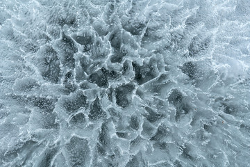 Obraz premium Frozen ice texture
