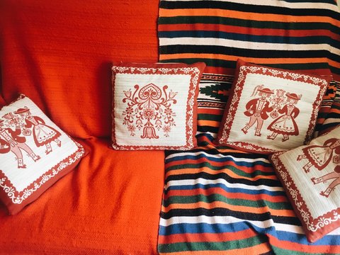 A typical Italian pillows