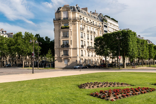 Hausfassade in Paris