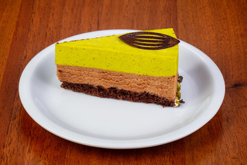 Delicious pistachio cake