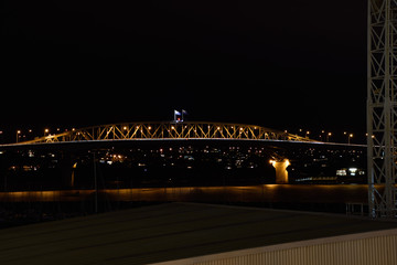 Auckland,New Zealand  -April 29,2016: Auckland Harbour Bridge