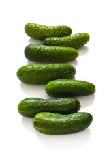 A number of cucumbers