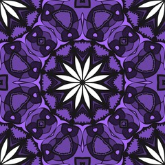 colored geometric vector pattern. Vector illustration. ideal for creative and decorative projects.