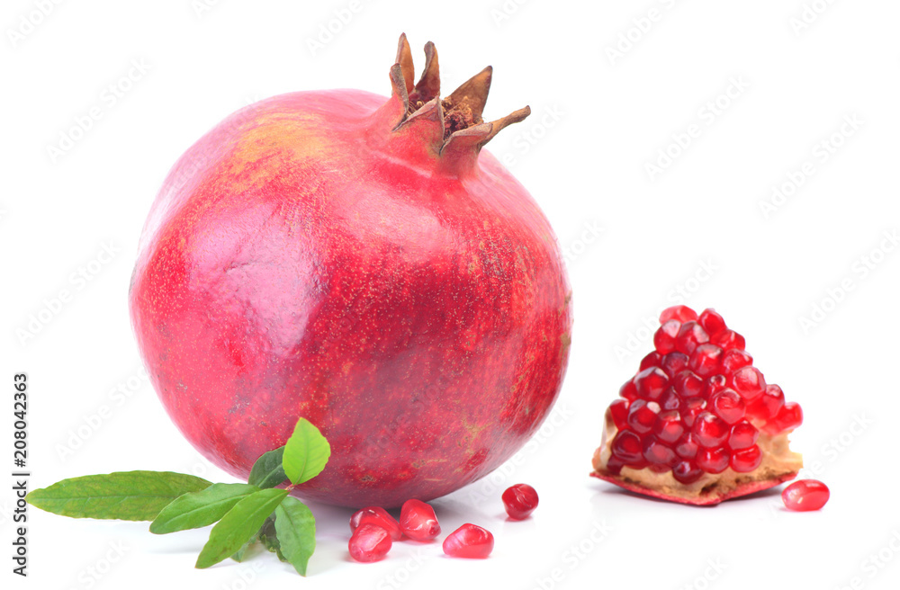 Poster pomegranate fruit