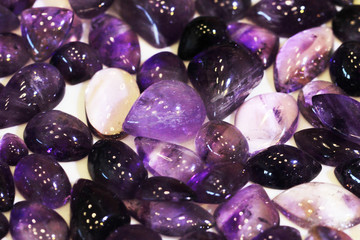 amethyst natural mineral texture