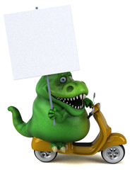 Fun Trex - 3D Illustration