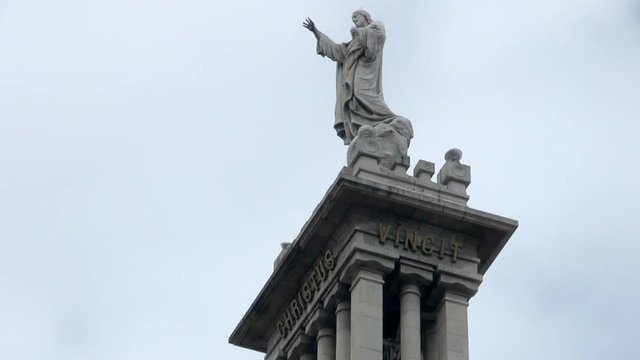 Christian Statue Made by Christus Vincit in Gijon