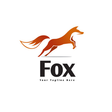 Run With Jumping Fox Logo