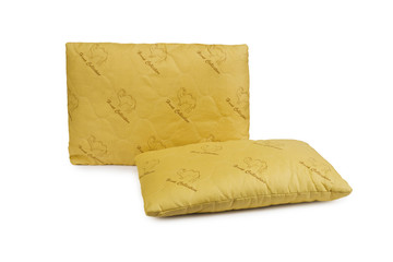 pillow white background two