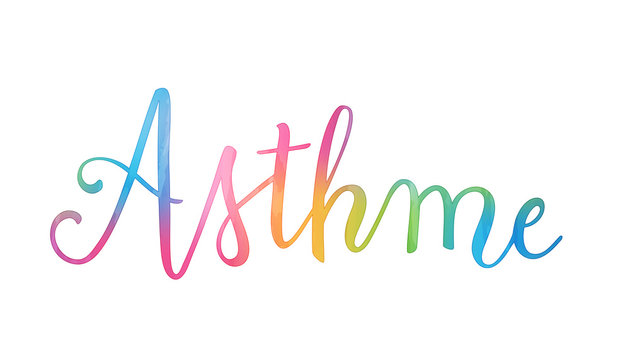 ASTHME lettrage
