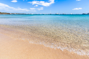 Beautiful beach on Sardegna island, Italy
