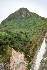 The slope of mount Sibayak