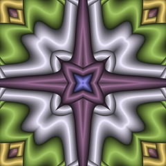 3d illustration - abstrakt bunt geometrisch muster