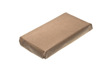 parcel post isolated on white background