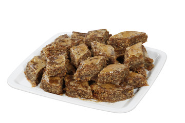 Baklava,Turkish Ramadan Dessert Baklava,Baklava with walnut

