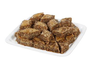 Baklava,Turkish Ramadan Dessert Baklava,Baklava with walnut

