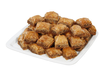 Baklava,Turkish Ramadan Dessert Baklava,Baklava with walnut