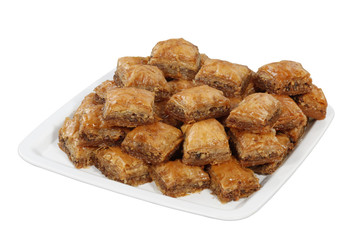 Baklava,Turkish Ramadan Dessert Baklava,Baklava with walnut