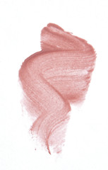 Fototapeta premium Lipstick. Smears on a white background