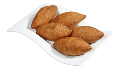 Icli Kofte,Stuffed Meatballs,Turkish Fast Food
