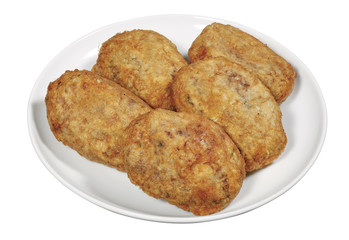 Kadinbudu Kofte,Turkish traditional Food kadinbudu kofte ( meatball ) rice and meat falafel