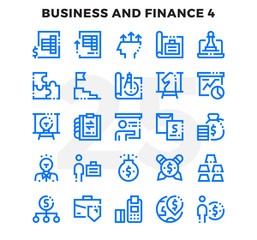 Dashed Outline Icons Pack for UI. Pixel perfect thin line vector icon set for web design and website application.