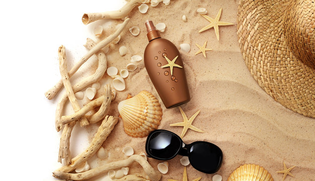suntan lotion
