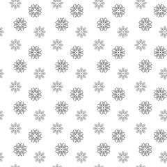 Snowflakes seamless background. See more seamless backgrounds in my portfolio .