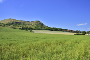 Fototapeta na wymiar Raná im tschechischen Mittelgebirge 