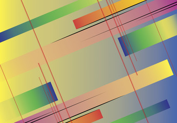 Obraz premium Square shape pattern design